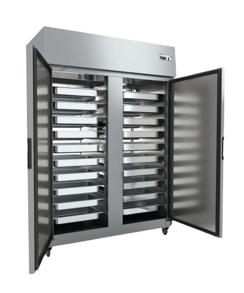 Estufa Vertical Porta Dupla Inox | Gás