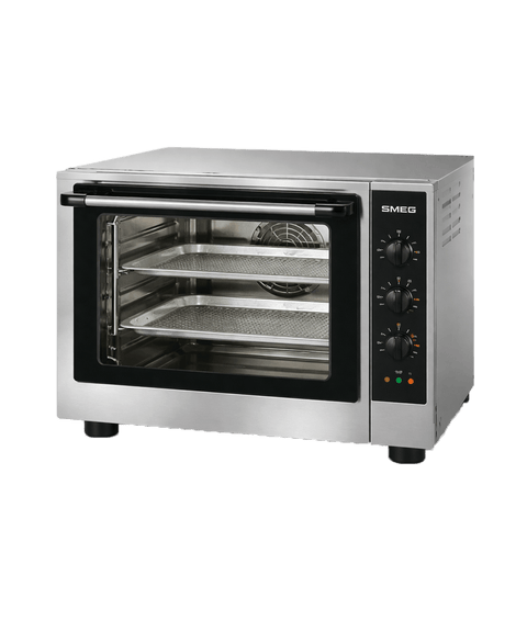 Forno Convetor Tipo SMEG 2 Níveis GN1/2 | Elétrico Monofásico