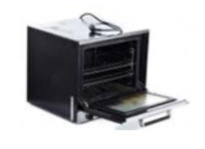 Forno convetor tipo SMEG 2 níveis GN1/2 | Elétrico Monofásico