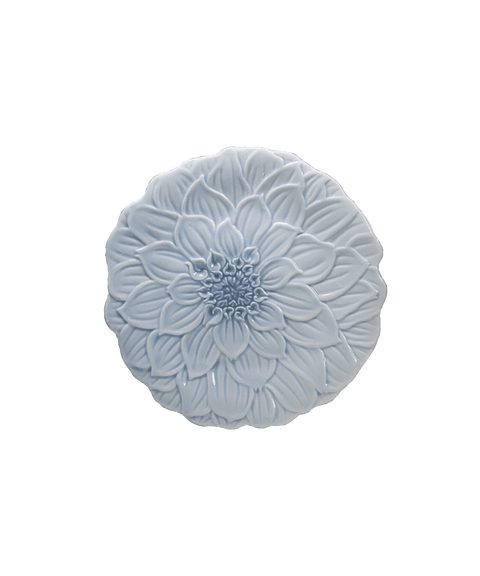 Prato Sobremesa Benedita Azul Celeste