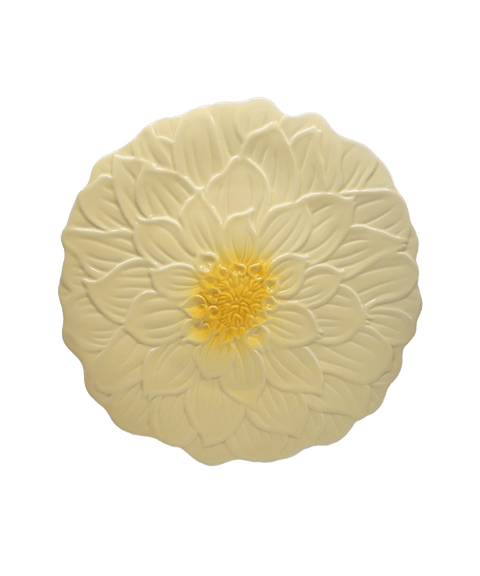 Prato Raso Benedita Amarelo