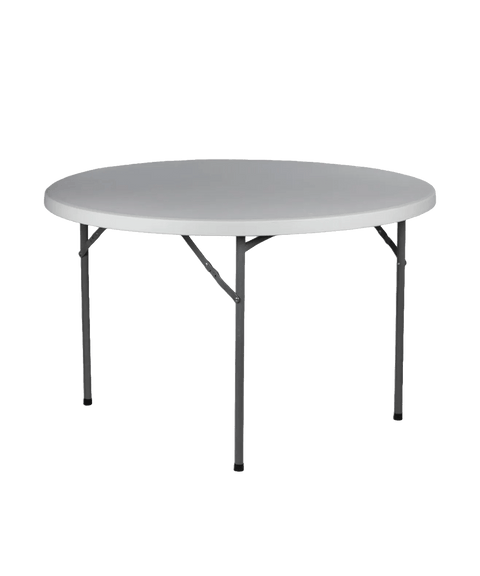 Mesa Redonda Simples Para Atoalhar HDPE D1,20m (até 6 Pessoas)