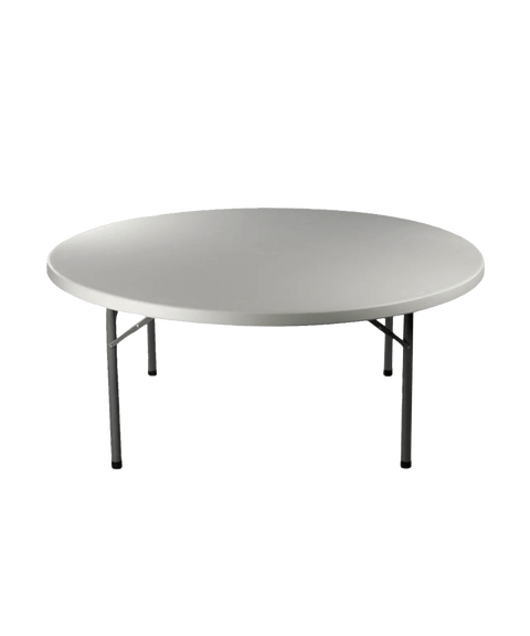 Mesa Redonda Simples Para Atoalhar HDPE D2,00m (até 14 Pessoas)